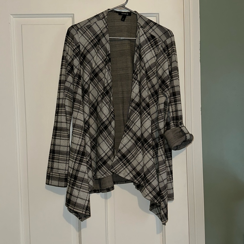 Open front blazer